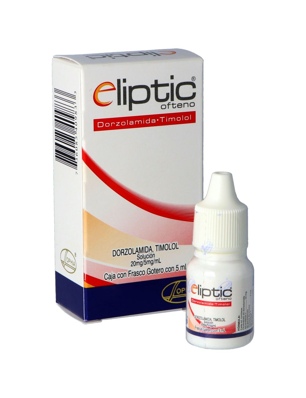 Eliptic Ofteno 20 mg /5 mg Solución Frasco Gotero Con 5 mL Eliptic Ofteno 20 mg /5 mg Solución Frasco Gotero Con 5 mL