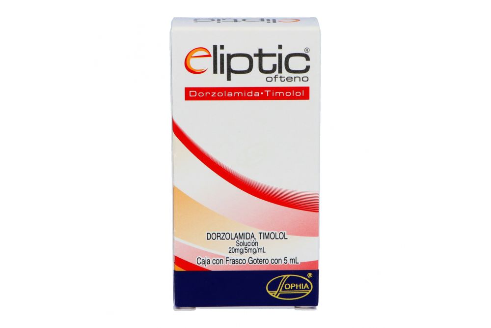 Eliptic Ofteno 20 mg /5 mg Solución Frasco Gotero Con 5 mL