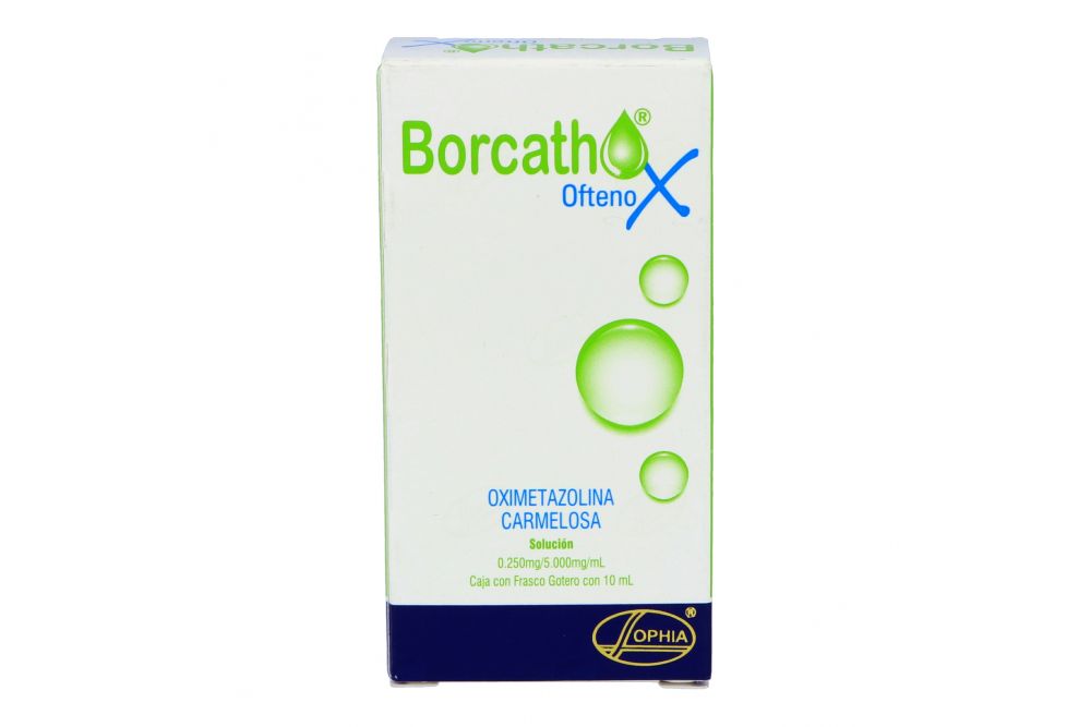 Borcathox Caja Con Frasco Gotero Con 10 mL