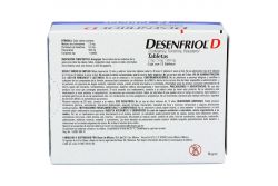 Desenfriol D 2 mg /5 mg /500 mg Caja Con 12 Tabletas
