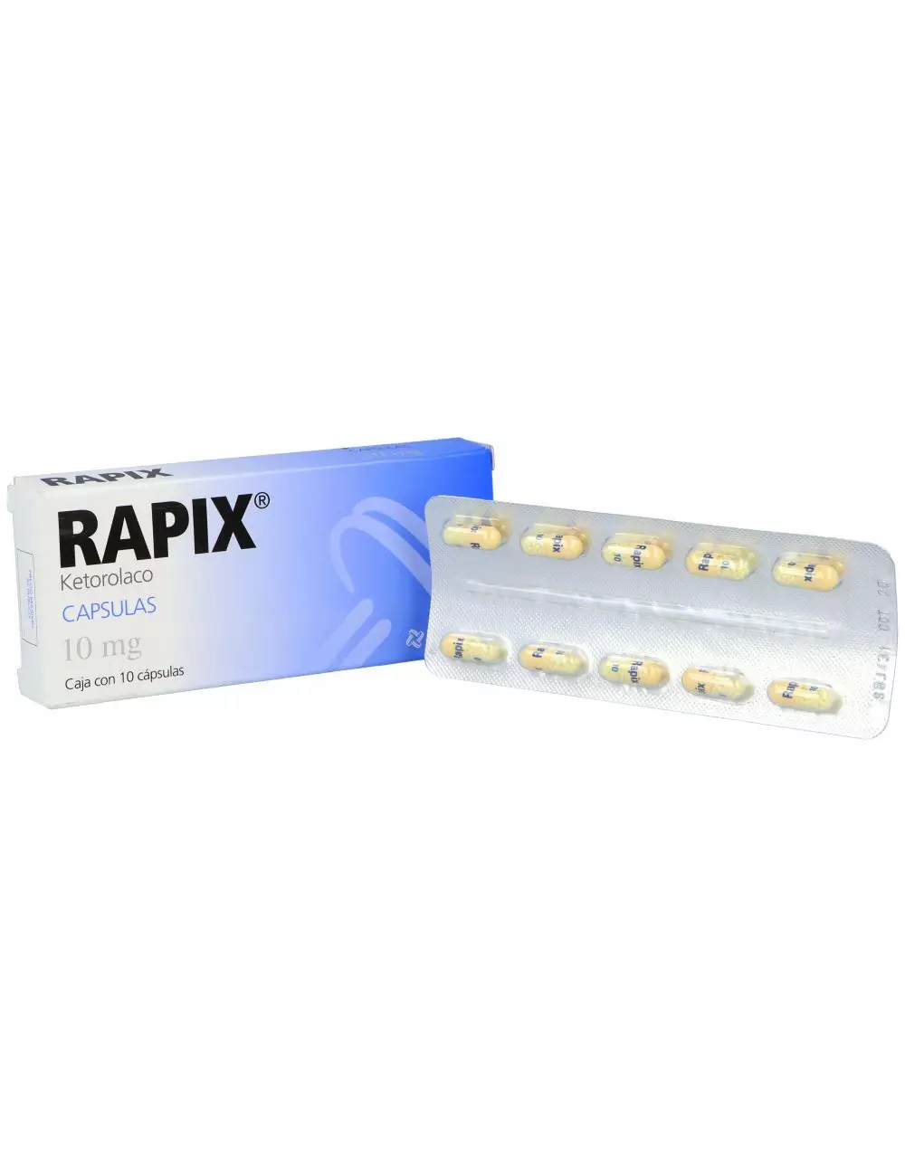 Rapix 10 mg Caja Con 10 Cápsulas Rapix 10 mg Caja Con 10 Cápsulas