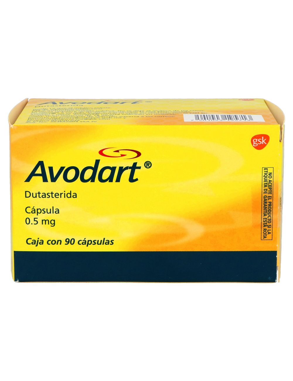Avodart® 0.5 mg (Dutasterida) - 90 Cápsulas - GSK