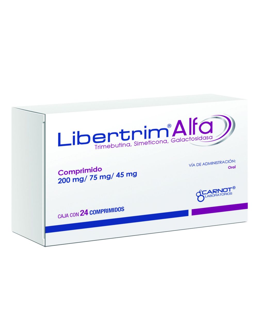 Libertrim Alfa 200 mg/75 mg/45 mg Caja Con 24 Comprimidos