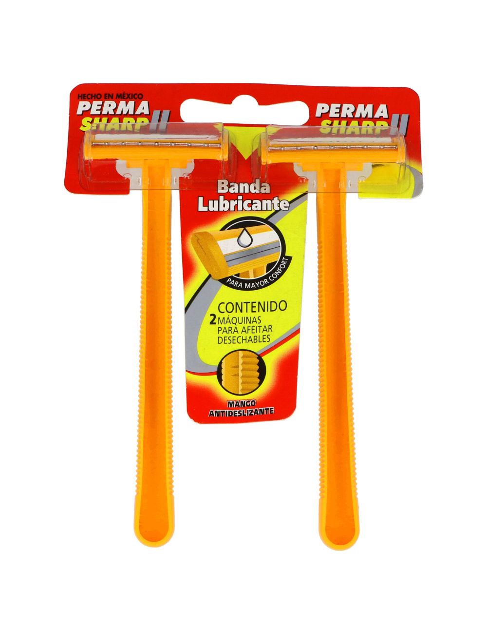 Maquina Para Afeitar Desechable Perma Sharp II Empaque Con 2 Piezas Maquina Para Afeitar Desechable Perma Sharp II Empaque Con 2 Piezas