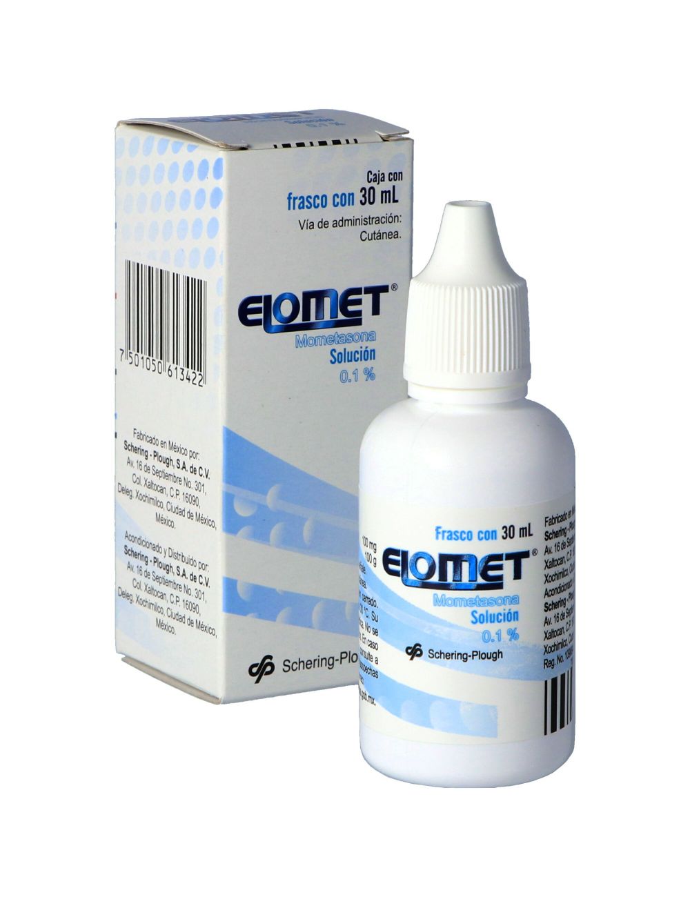 Elomet 0.1 % Caja Con Frasco Gotero Con 30 mL Elomet 0.1 % Caja Con Frasco Gotero Con 30 mL
