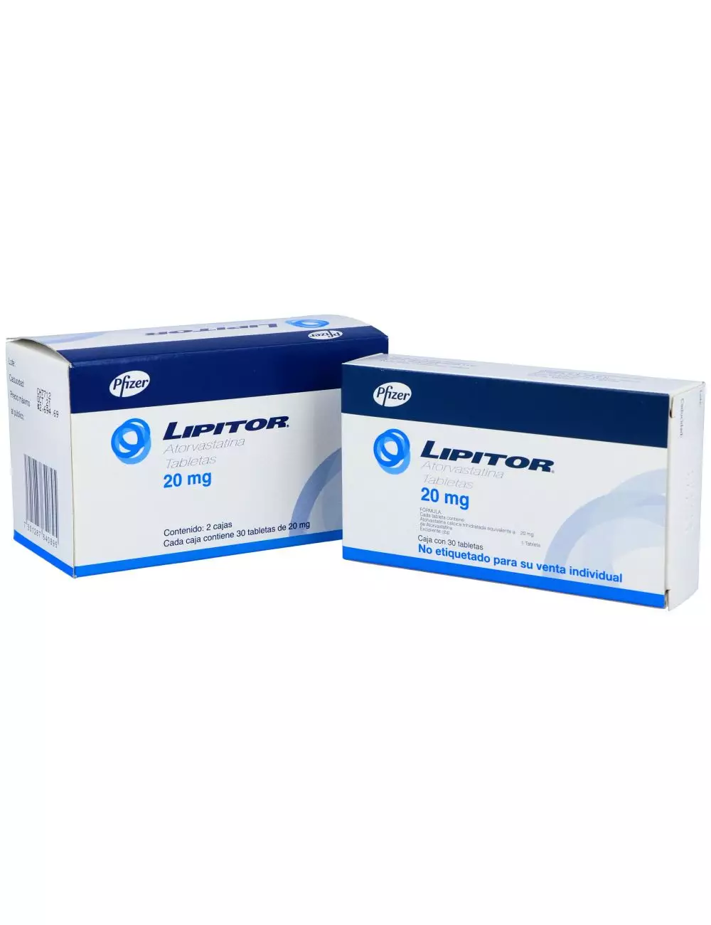LIPITOR® 20 mg (Atorvastatina) - 60 Tabletas (2 Cajas) - Pfizer