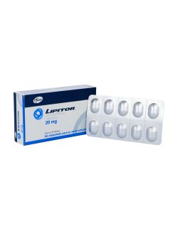 LIPITOR® 20 mg (Atorvastatina) - 60 Tabletas (2 Cajas) - Pfizer