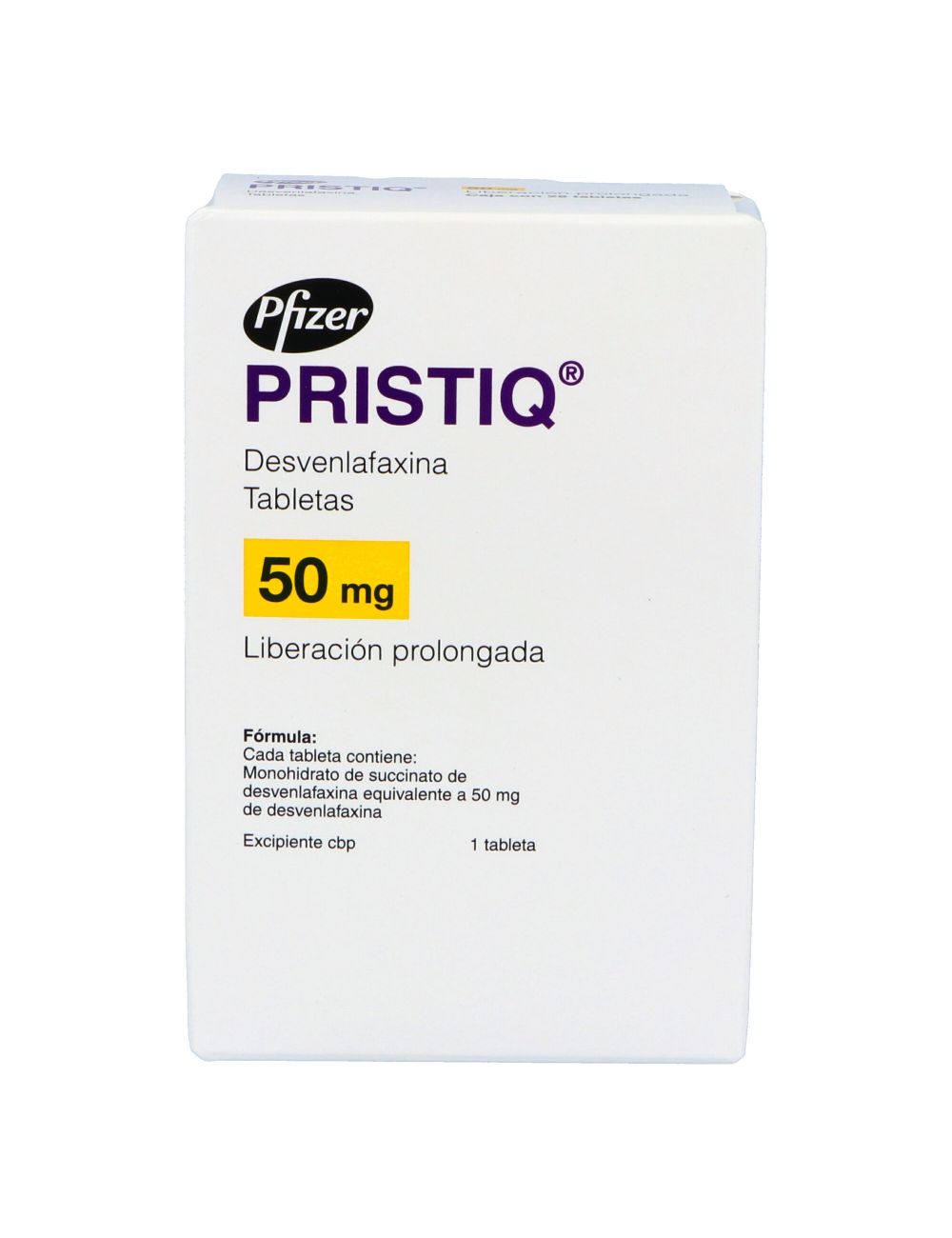 Pristiq 50 mg Caja Con 28 Tabletas