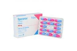 Sporanox Pulso 100 mg Caja Con 28 Cápsulas