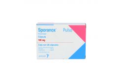 Sporanox Pulso 100 mg Caja Con 28 Cápsulas