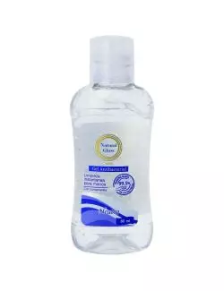 Gel Antibacterial Natural Gloss Neutro Frasco Con 60 mL