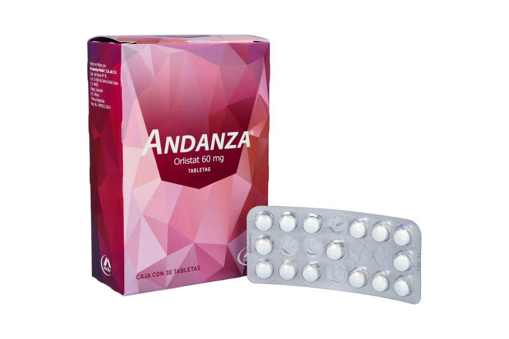 Andanza 60 mg Caja Con 30 Tabletas