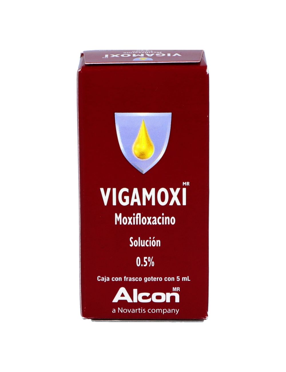 Vigamoxi Solución 0.5% Caja Con Frasco Gotero Con 5 mL