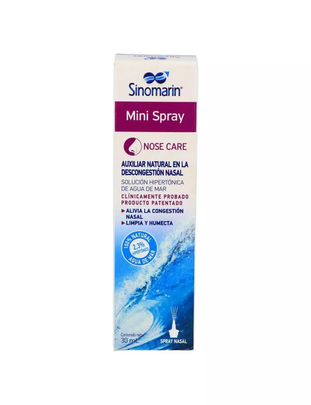 Sinomarin Nasal Caja Con Frasco Spray Con 30 mL