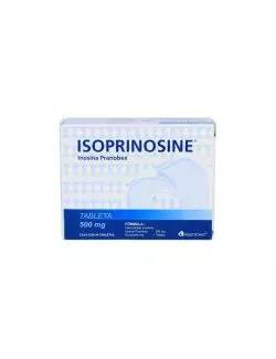 Isoprinosine 500 mg Caja Con 20 Tabletas