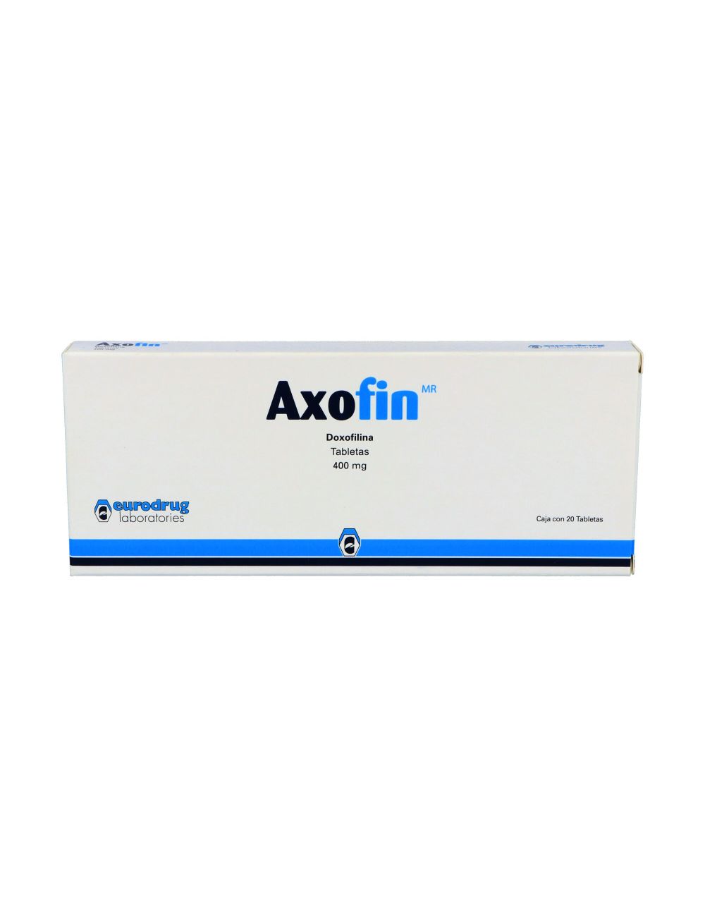 Axofin 400 mg Caja Con 20 Tabletas