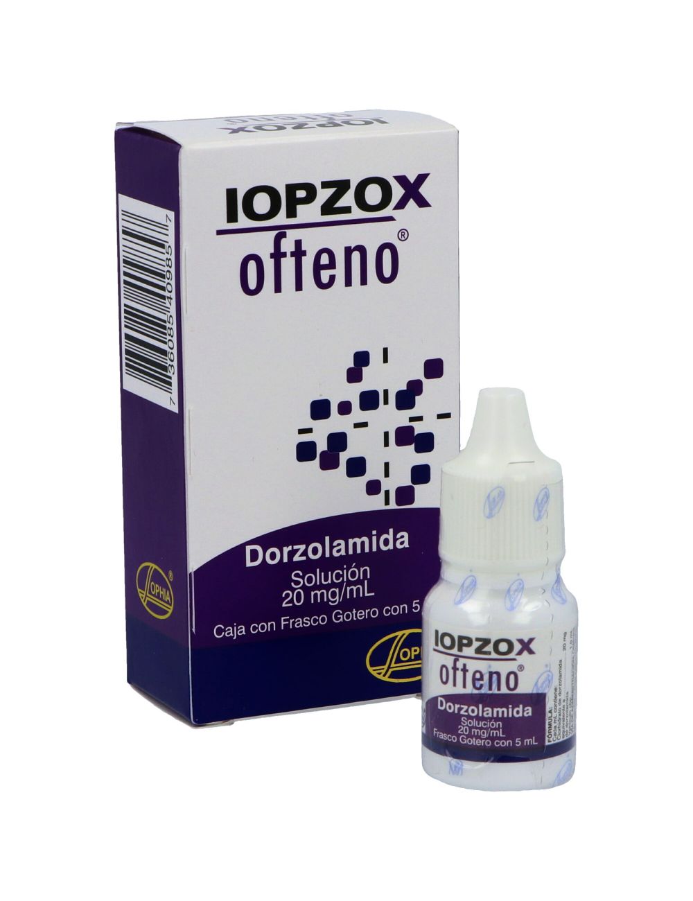Iopzox Ofteno Solución 20 mg /mL Caja Con Frasco Gotero Con 5 mL Iopzox Ofteno Solución 20 mg /mL Caja Con Frasco Gotero Con 5 mL