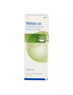 Netex Solución Caja Con Frasco Gotero Con 5 mL - RX