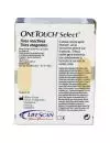 Onetouch Select Tiras Reactivas Caja Con 2 Frascos Con 25 Tiras