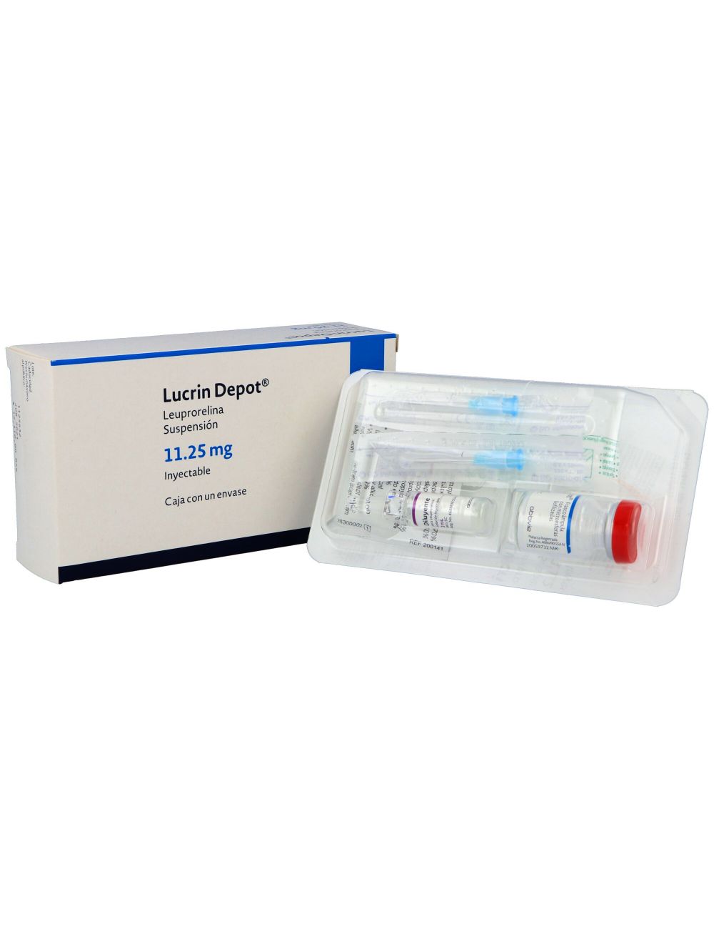 Lucrin Depot Suspensión Inyectable 11.25 mg Inyectable Caja Con 1 Frasco Ámpula Y 1 Ampolleta Lucrin Depot Suspensión Inyectable 11.25 mg Inyectable Caja Con 1 Frasco Ámpula Y 1 Ampolleta