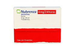 Nubrenza 4 mg /24 Horas Caja Con 14 Parches