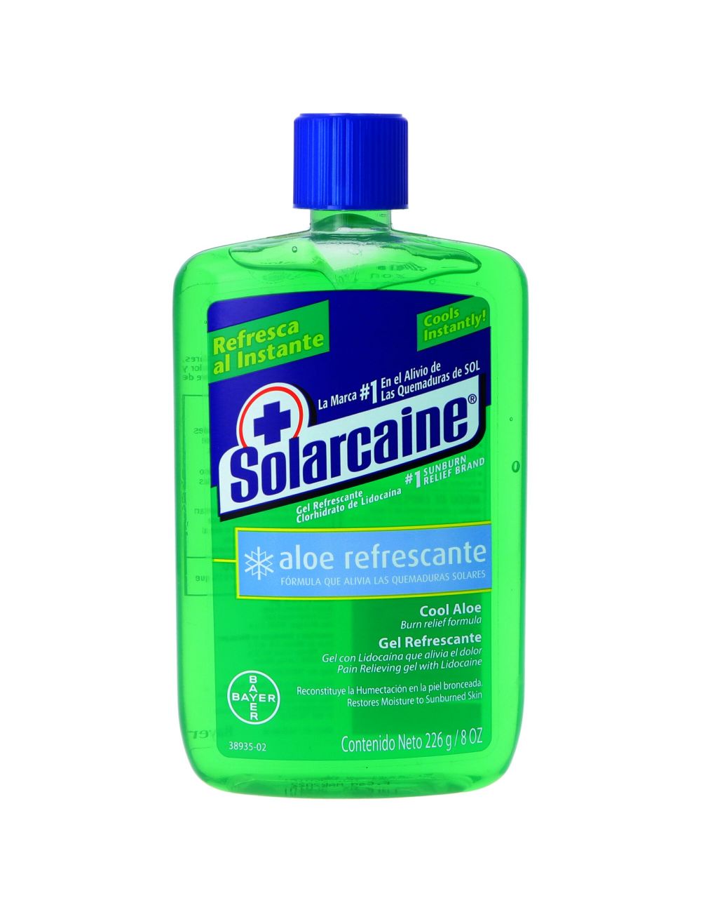 Solarcaine Gel Refrescante Con Lidocaína Botella Con 226 g Solarcaine Gel Refrescante Con Lidocaína Botella Con 226 g
