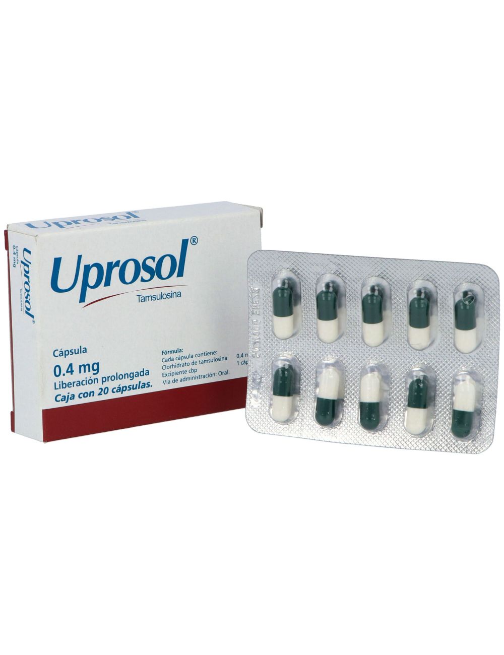 Uprosol 0.4 mg Caja Con 20 Cápsulas Uprosol 0.4 mg Caja Con 20 Cápsulas