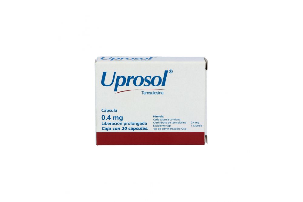 Uprosol 0.4 mg Caja Con 20 Cápsulas