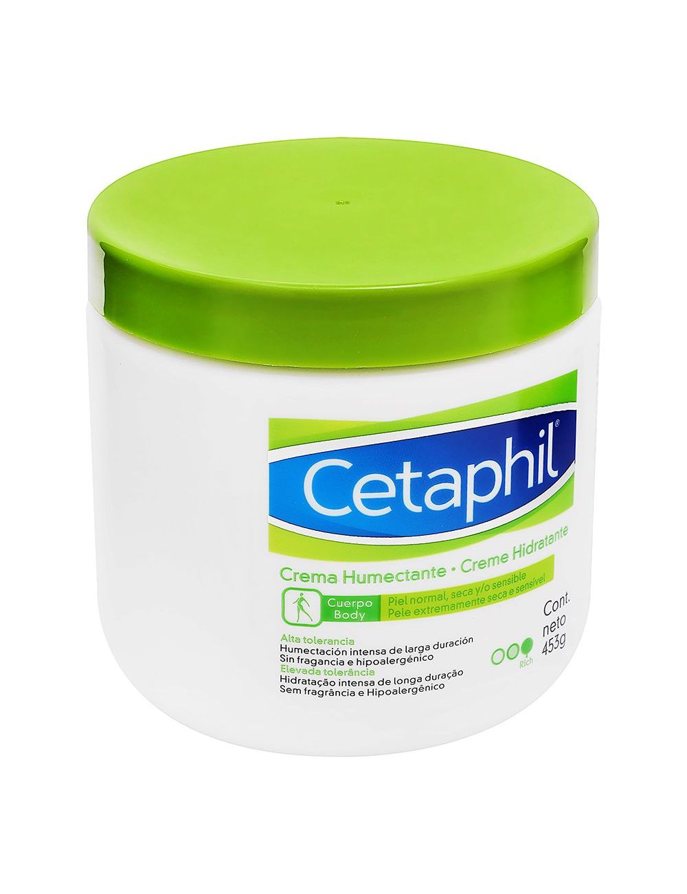 Crema Humectante Cetaphil Tarro Con 453 g Crema Humectante Cetaphil Tarro Con 453 g