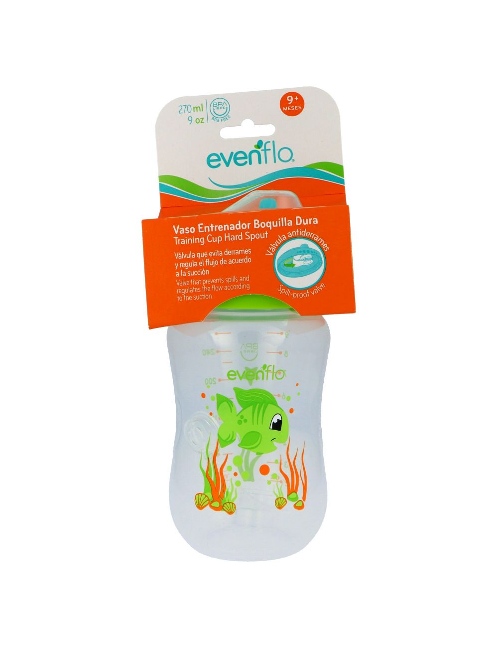 Vaso Entrenador Boquilla Dura Evenflo 9+ Meses Con 1 Pieza Vaso Entrenador Boquilla Dura Evenflo 9+ Meses Con 1 Pieza