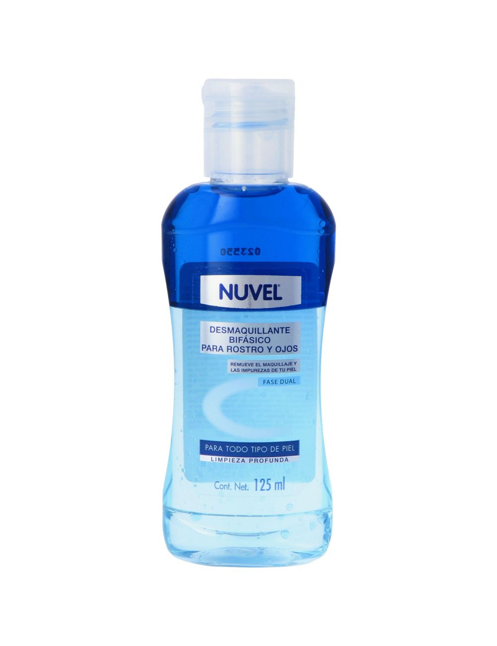 Desmaquillante Bifásico De Rostro Y Ojos Nuvel Botella Con 125 mL Desmaquillante Bifásico De Rostro Y Ojos Nuvel Botella Con 125 mL