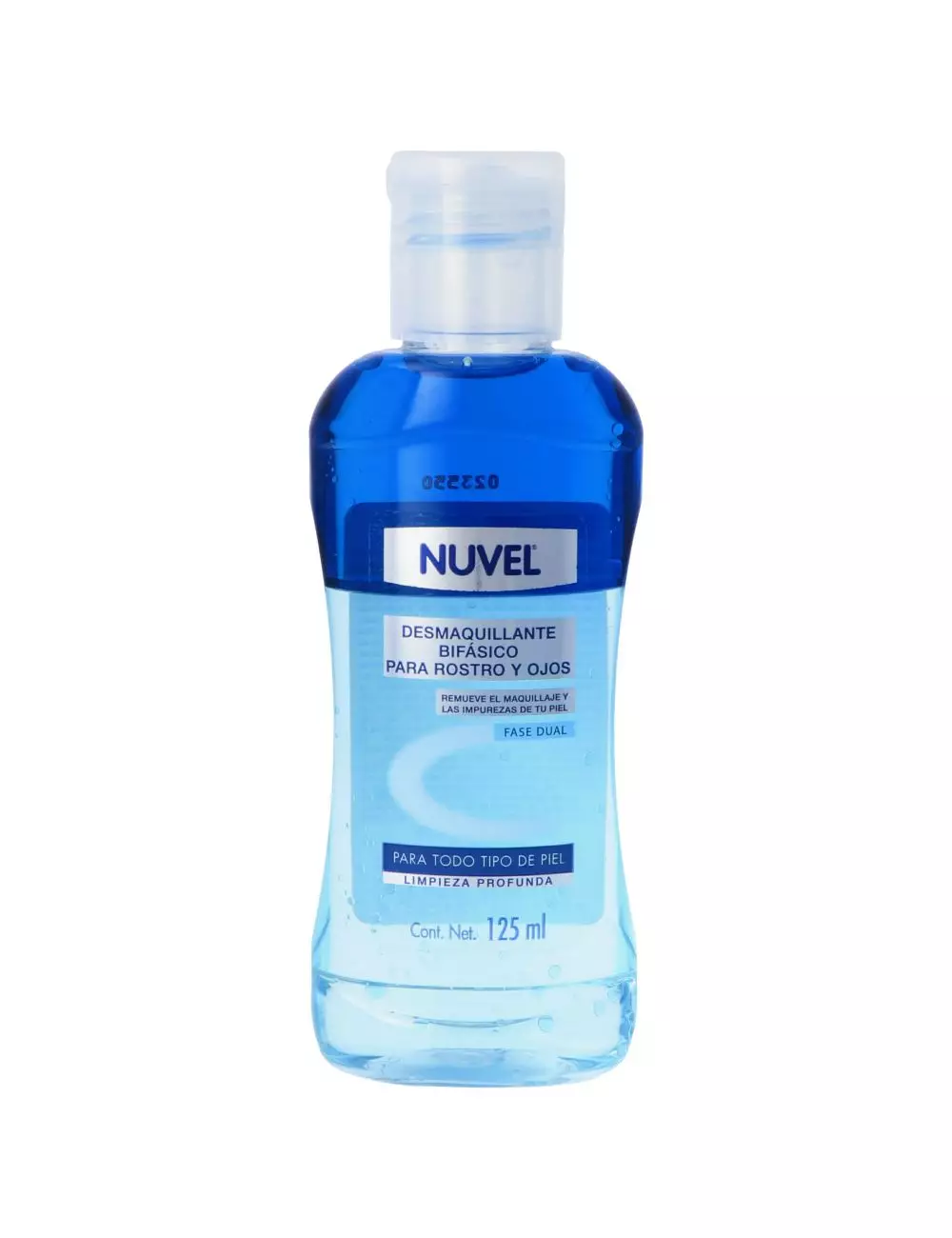 Nuvel Desmaquillante Bifásico De Rostro Y Ojos Botella Con 125 mL