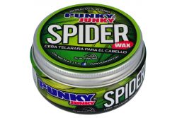 Punky Junky Spider Cera Cabello Lata Con 50 g