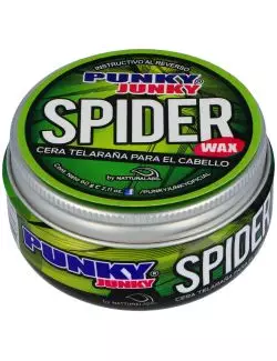 Punky Junky Spider Cera Cabello Lata Con 50 g