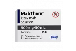Mabthera 500 mg Caja Con Frasco Ámpula RX3
