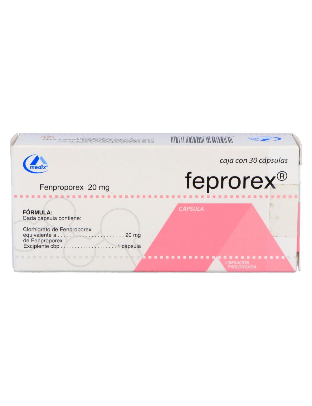 FEPROREX 20 MG C/30 TAB - RX1