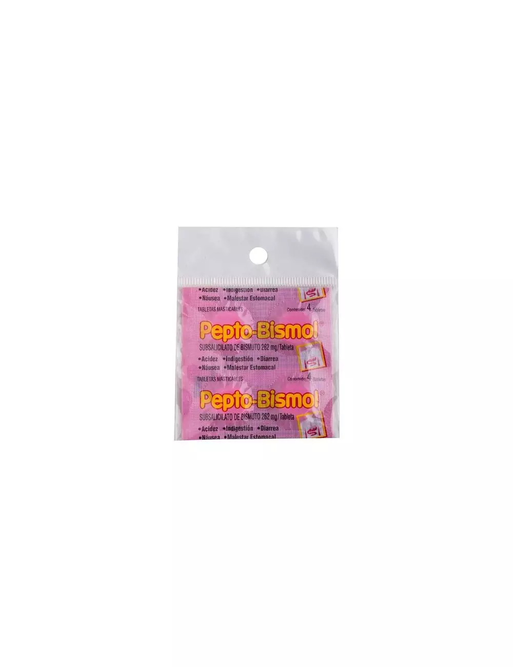 PEPTO BISMOL C/4 TAB MASTICABLES