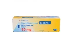 Sandimmun Neoral 50 mg Caja Con 50 Cápsulas