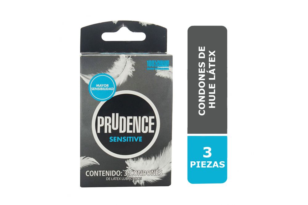 Prudence Sensitive Caja Con 3 Condones