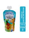 Papilla Heinz Empaque Flexipack Sabor Coctel De Frutas Con 113 g