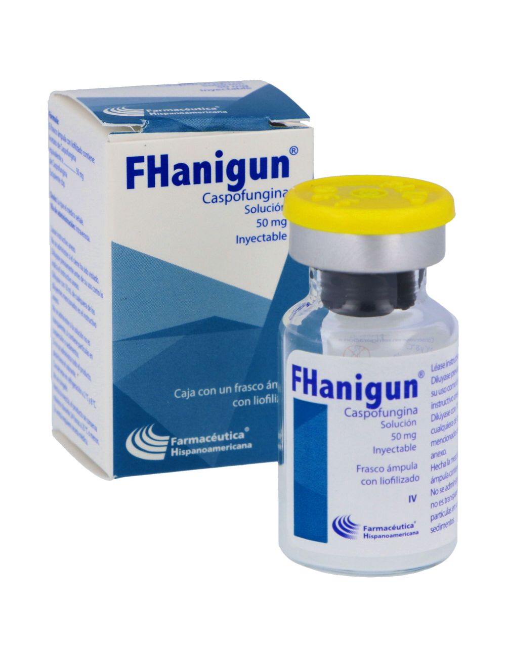 Fhanigun 50 mg Caja Con Frasco Ámpula Con Liofilizado Fhanigun 50 mg Caja Con Frasco Ámpula Con Liofilizado