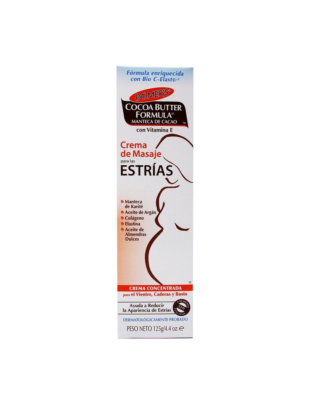 Crema De Masaje Para Las Estrías Palmers Frasco Con 125 g Crema De Masaje Para Las Estrías Palmers Frasco Con 125 g