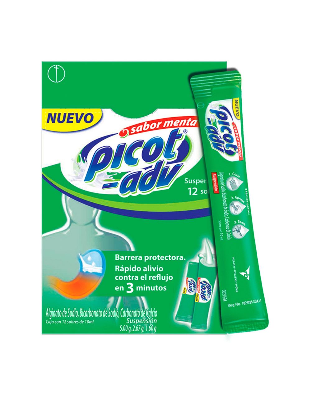 Picot-ADV Suspensión 10 mL Caja Con 12 Sobres Picot-ADV Suspensión 10 mL Caja Con 12 Sobres