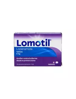 Lomotil 2mg Caja Con 8 Tabletas