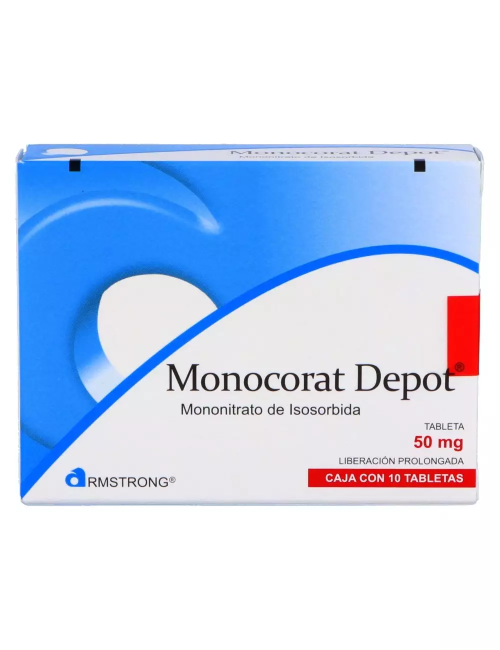 Monocorat Depot 50 mg Caja Con 10 Tabletas