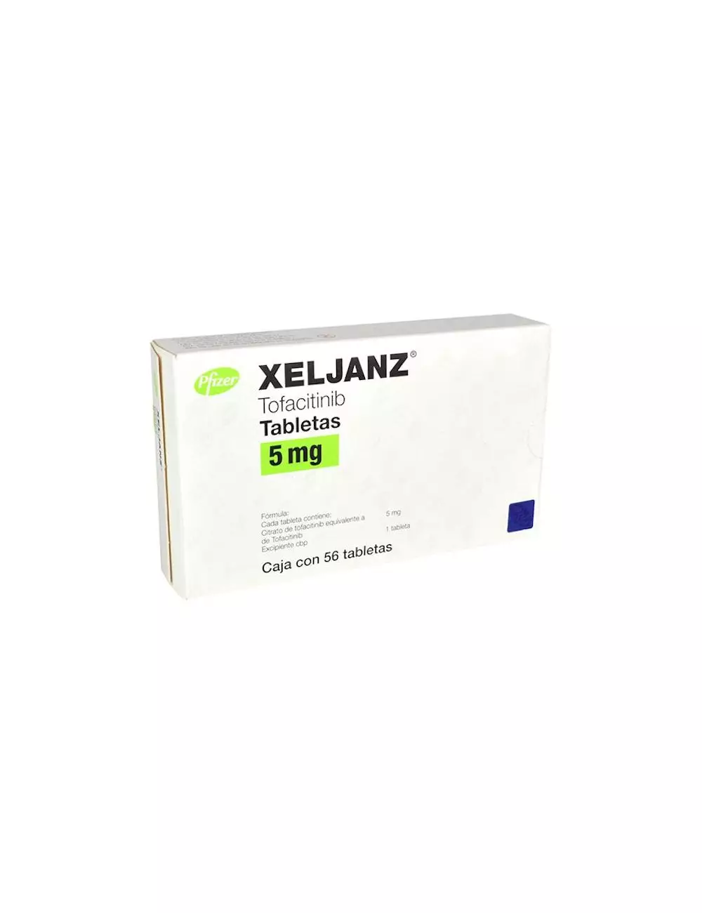 Xeljanz® 5 mg (Tofacitinib) - Caja con 56 tabletas - Pfizer