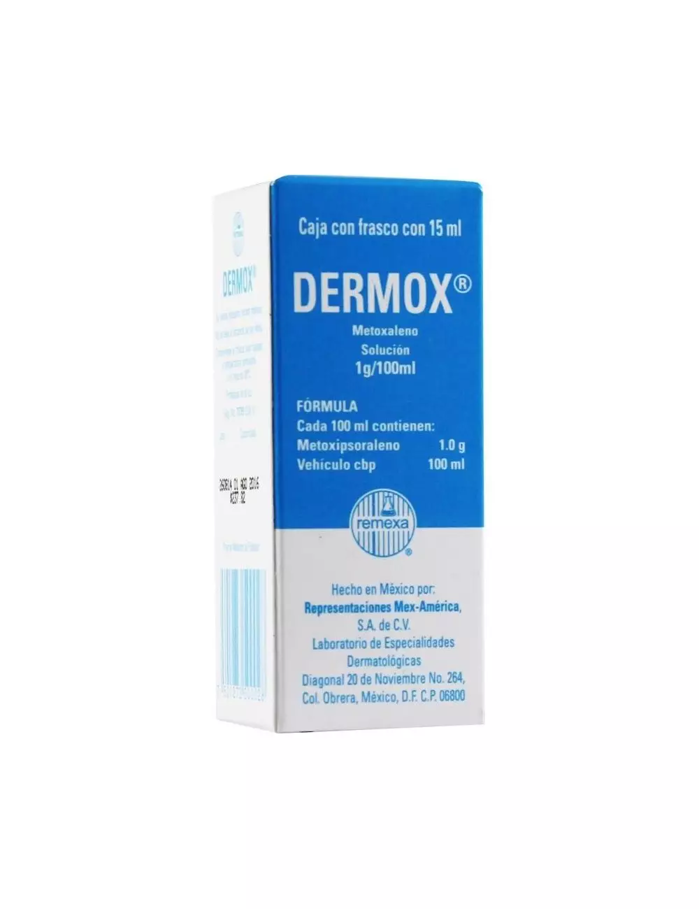 DERMOX 1G / 100ML CAJA CON FRASCO CON 15 ML