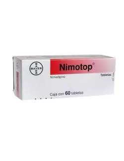 Nimotop 30 mg Caja Con 60 Tabletas