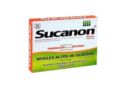 Sucanon 2mg / 1.6mg Caja Con 24 Tabletas