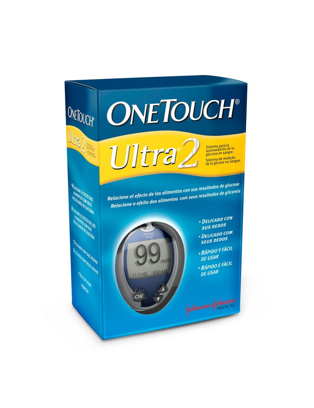 Glucómetro One Touch Ultra 2 Caja Con 1 Dispositivo